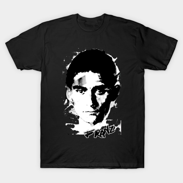 Franz Kafka T-Shirt by mindprintz